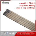 galvanized steel welding rod e6011 1/8 electrode manufacturing plant